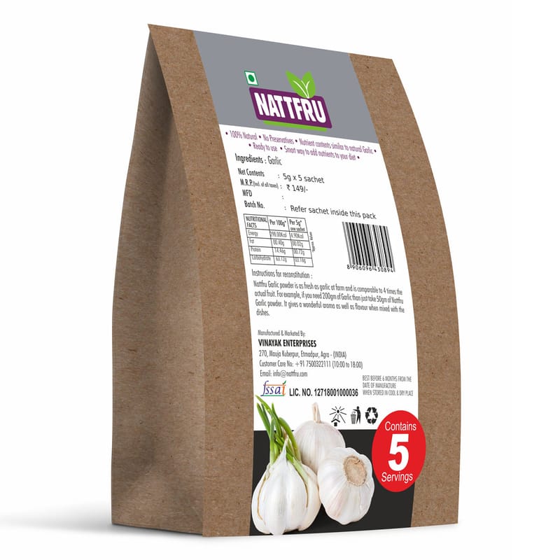 Orgenik: Shop Organic Garlic Powder 25g