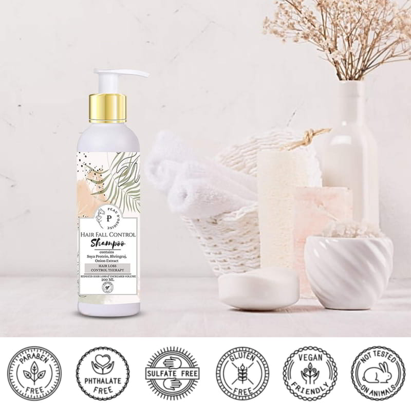 Orgenik: Shop Hair Growth Bhringraj Shampoo with Soya Protein Onion Extract For Men & Women from the brand Peau D'origine