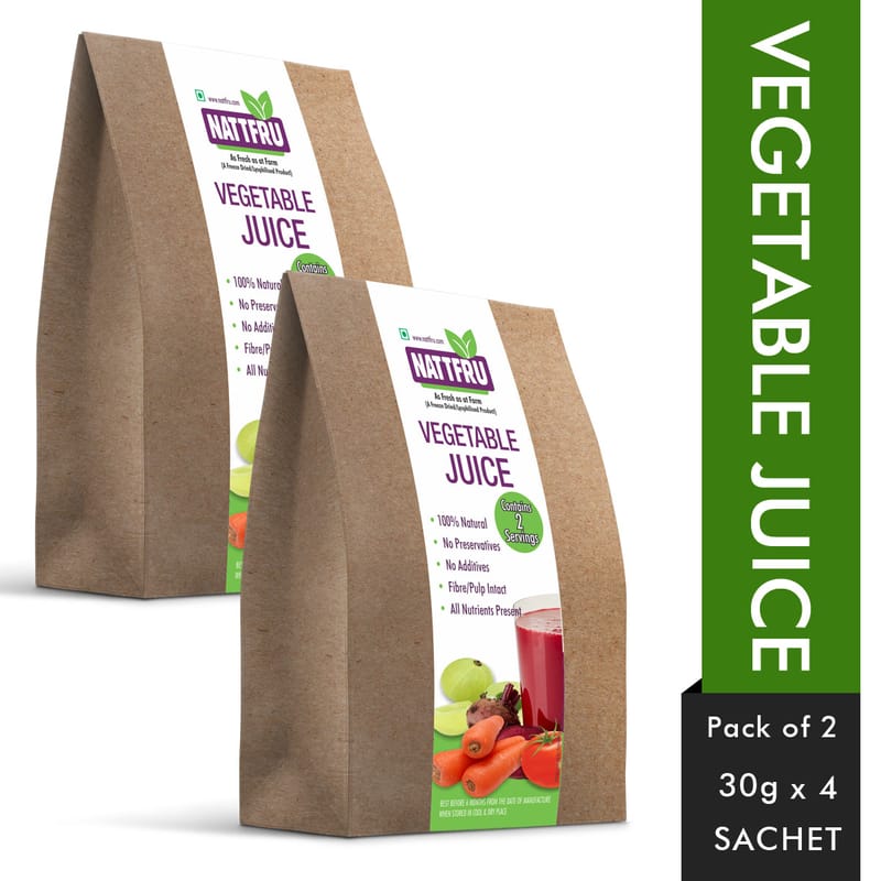 Orgenik: Shop Vegetable Juice Powder 60g - Pack of 2 from the brand Nattfru