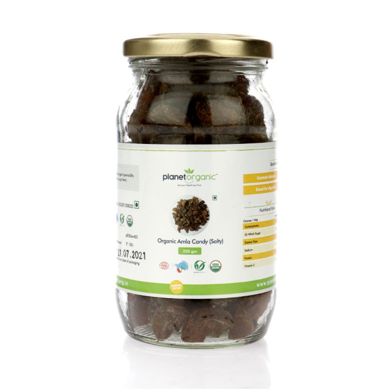 Orgenik: Amla Candy(Salty) from brand Planet Organic
