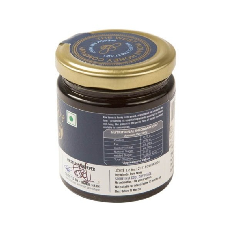 Orgenik: Raw Unprocessed Honey 250 Grams from brand The West Indian Honey