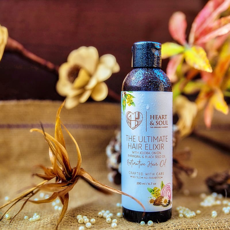 Orgenik: Shop The Ultimate Hair Elixir Hair Oil from the brand Heart & Soul