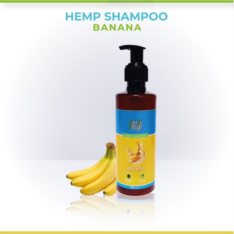 Orgenik: Hemp & Banana Shampoo from the brand Cure By Design