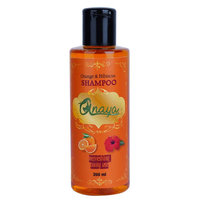 Orgenik: Orange & Hibiscus Shampoo with the Finest Ayurvedic Ingredients from the brand Anaya