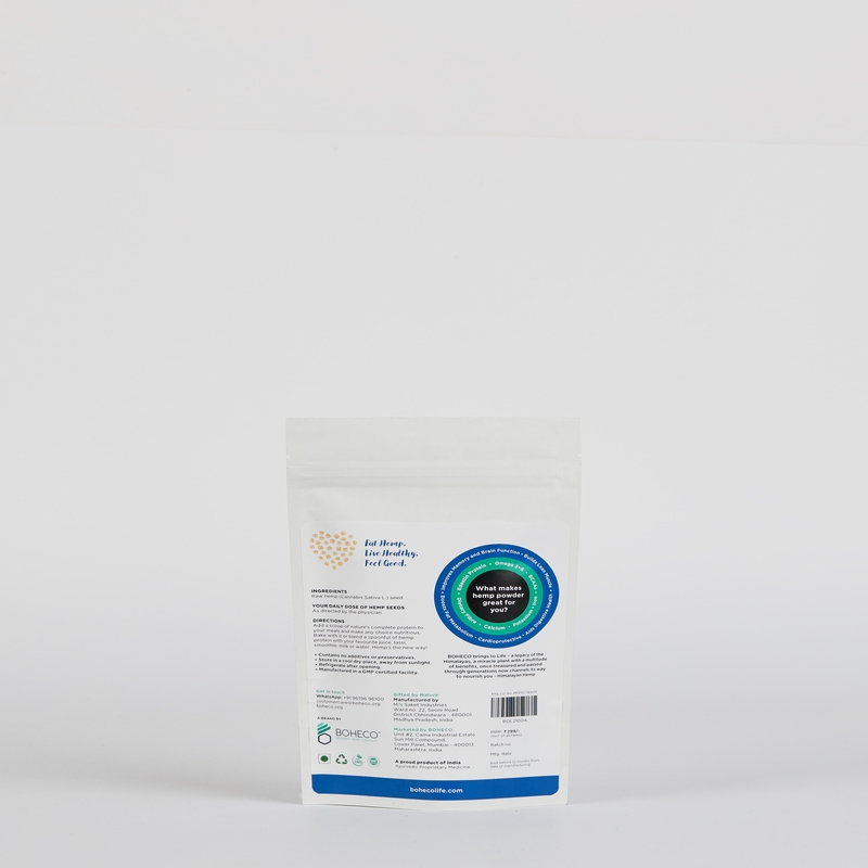Orgenik: Shop Hemp Seed Powder 100g from the brand Boheco Life