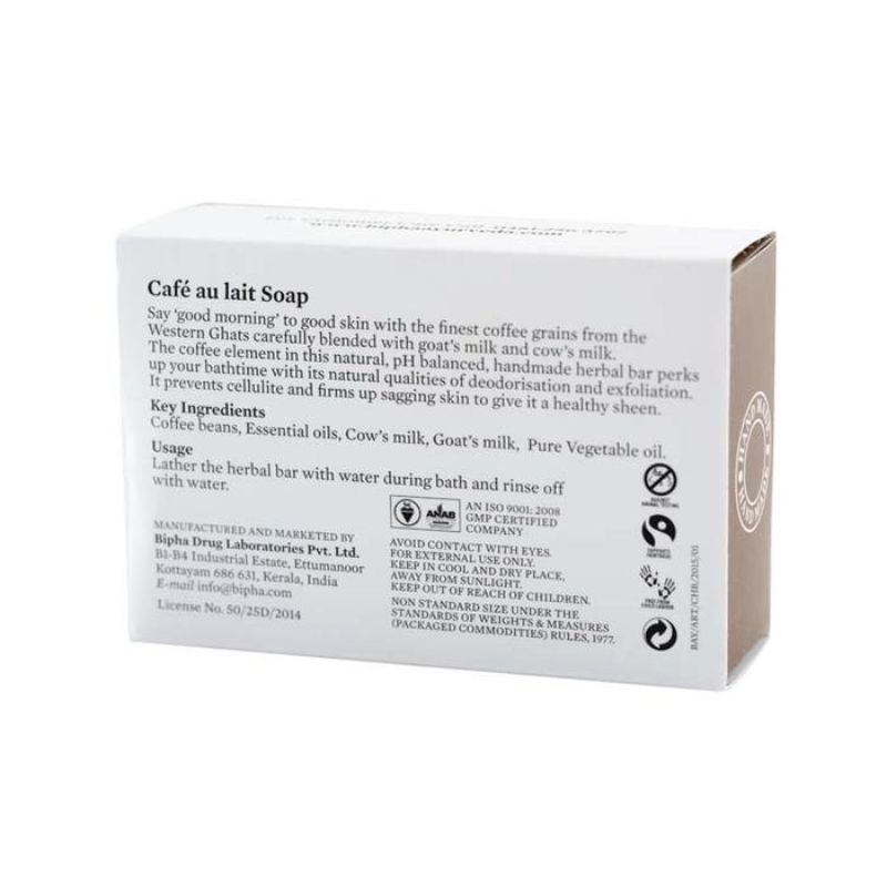 Orgenik: Café au lait Soap from brand Bipha Ayurveda