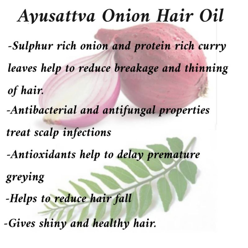 Orgenik: Onion Hair Oil from brand AyuSattva