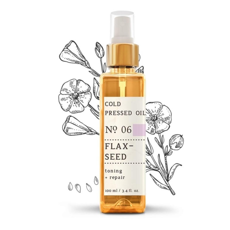 Orgenik: Flaxseed Cold Pressed Oil from brand Nature Therapy