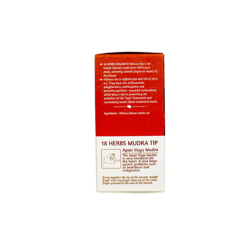 Orgenik: Hibiscus Tea from brand 18 Herbs Organics