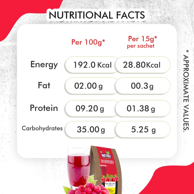 Orgenik: Shop Raspberry Fruit Juice Powder 45g