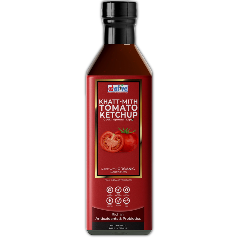 Orgenik: Shop Khatt-Mith Tomato Ketchup from brand D-Alive