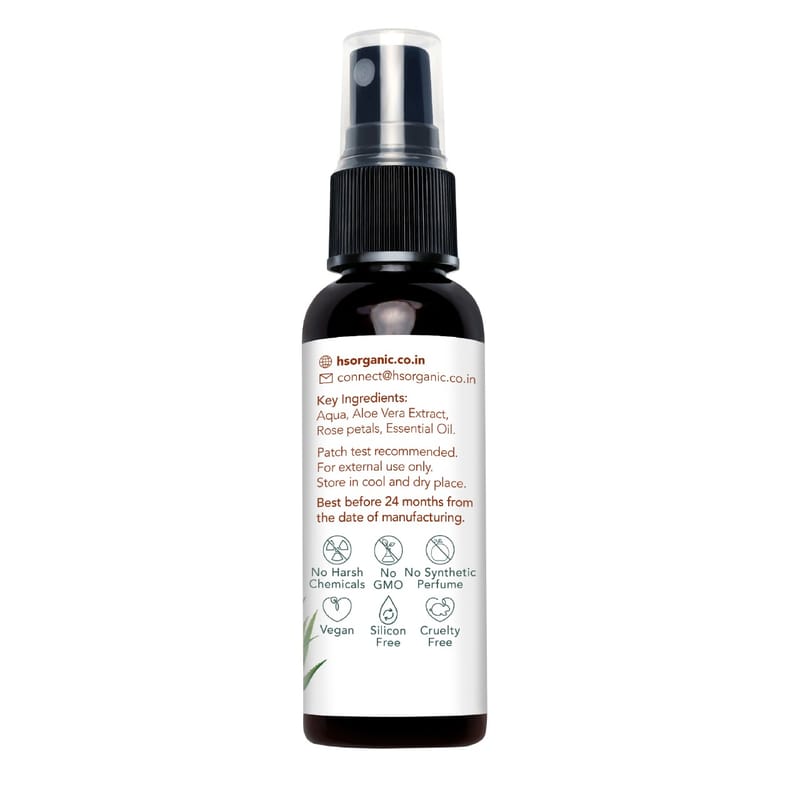 Orgenik: Shop Rose & Aloe Vera Face Toner from the brand Heart & Soul