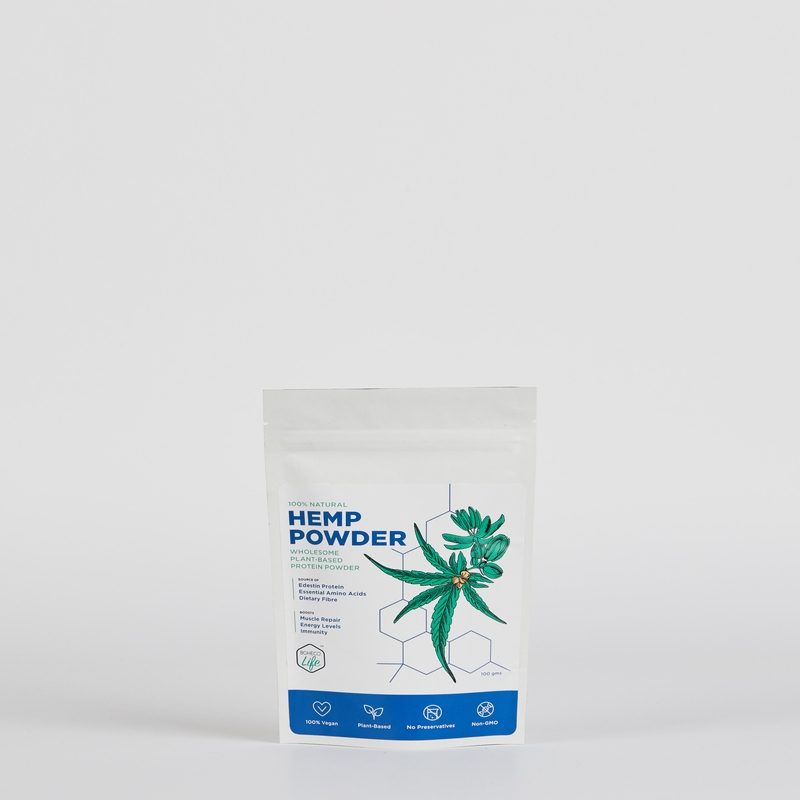 Orgenik: Shop Hemp Seed Powder 100g from the brand Boheco Life