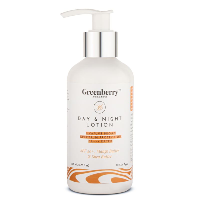 Orgenik: SPF 40+ Day & Night Lotion PA+++ UVA/UVB Protection
