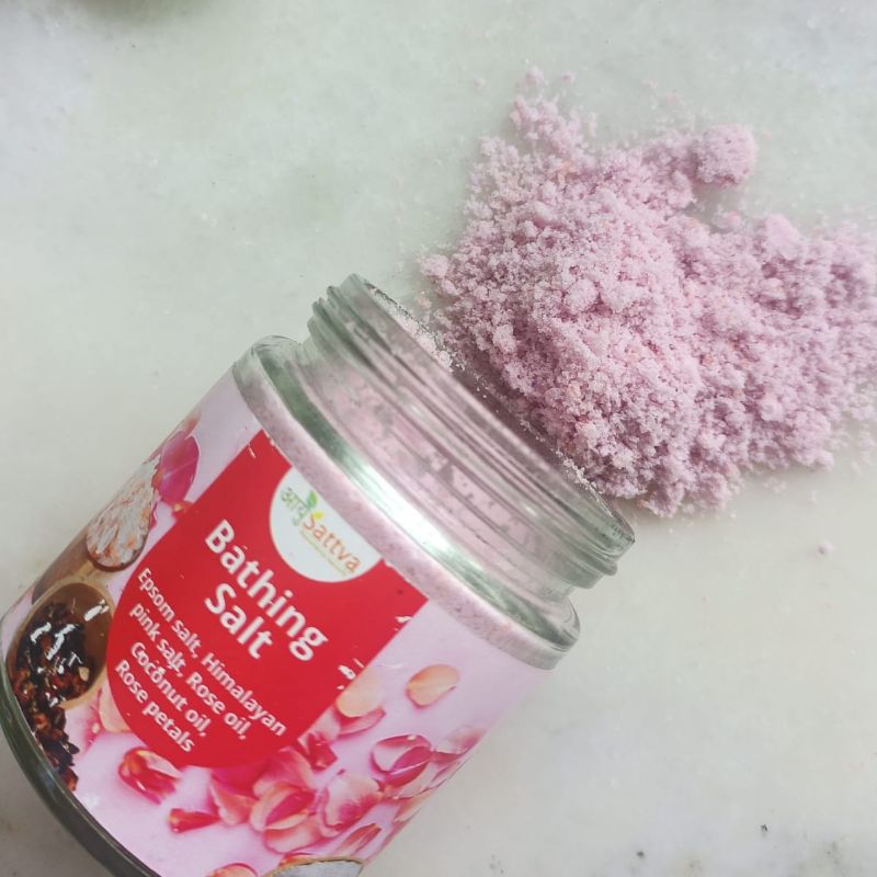 Orgenik: Rose Bathing Salts from brand AyuSattva