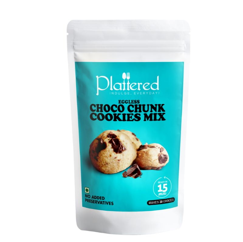 Orgenik: Shop Choco Chunk Cookie Mix from the brand Plattered