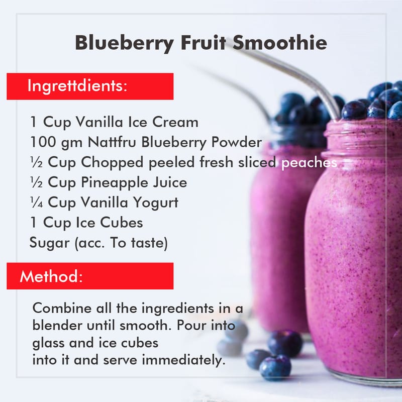 Orgenik: Shop Blueberry Fruit Juice Powder 45g