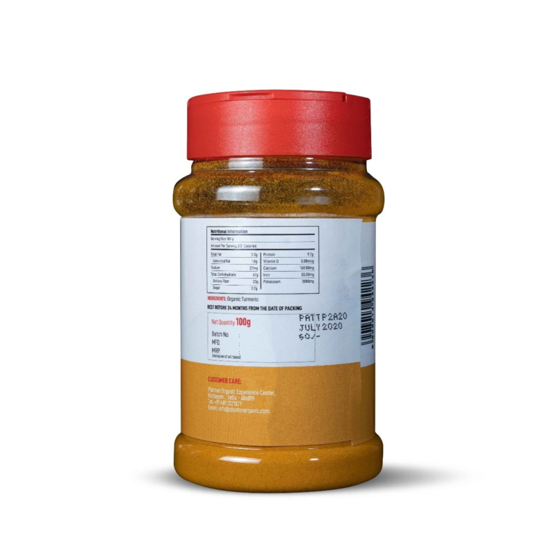 Orgenik: Shop Organic Turmeric Powder from brand Plantonorganic