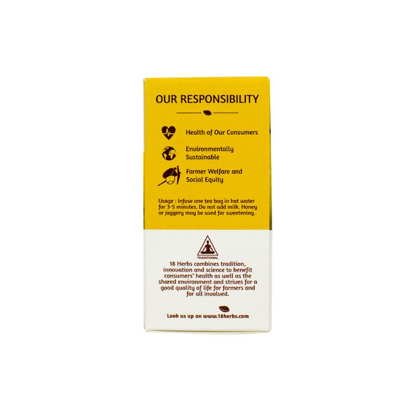 Orgenik: Green Tea with Lemon from brand 18 Herbs Organics