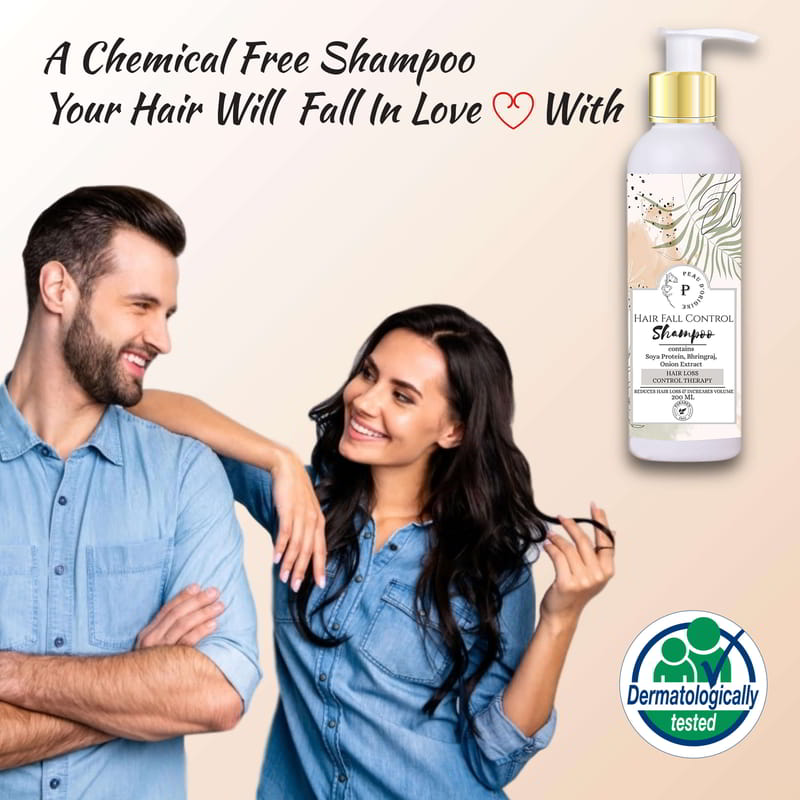 Orgenik: Shop Hair Growth Bhringraj Shampoo with Soya Protein Onion Extract For Men & Women from the brand Peau D'origine