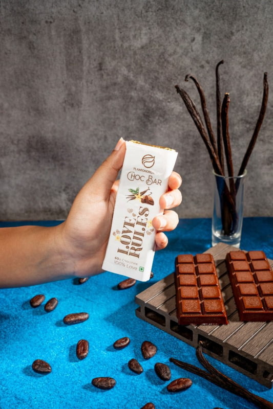 Orgenik Shop Organic Chocbar- Vanilla - Buy 2 Offer from brand Plantonorganic