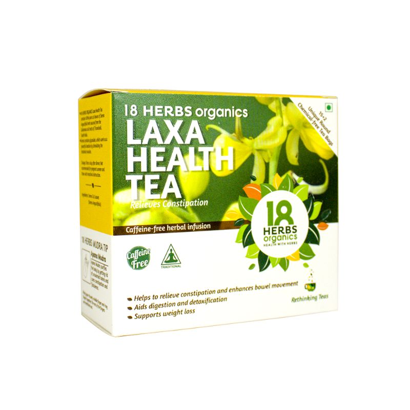 Orgenik: Laxa Health Tea from brand 18 Herbs Organics