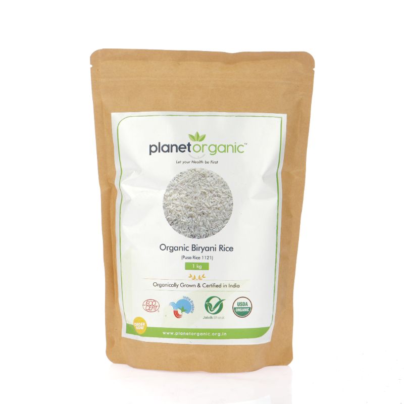 Orgenik: Biryani Rice from brand Planet Organic