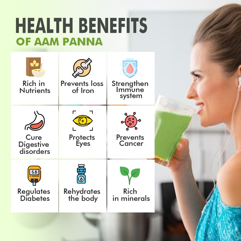 Orgenik: Shop Aam Panna Juice Powder 105g from the brand Nattfru