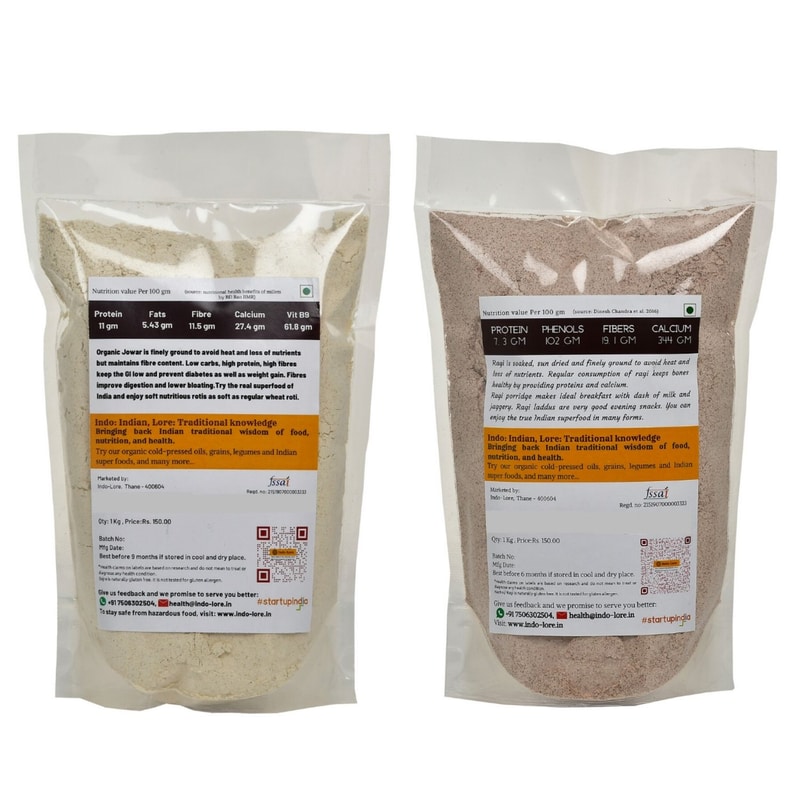 Orgenik: Certified Organic Jowar from brand Indo-Lore
