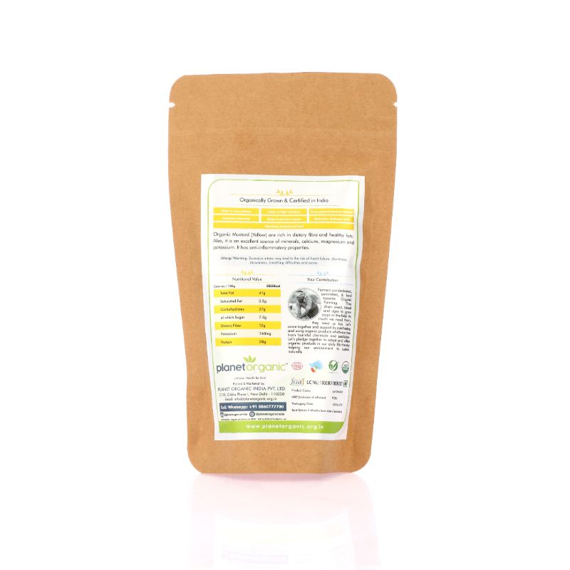 Orgenik: Mustard (Yellow) from brand Planet Organic