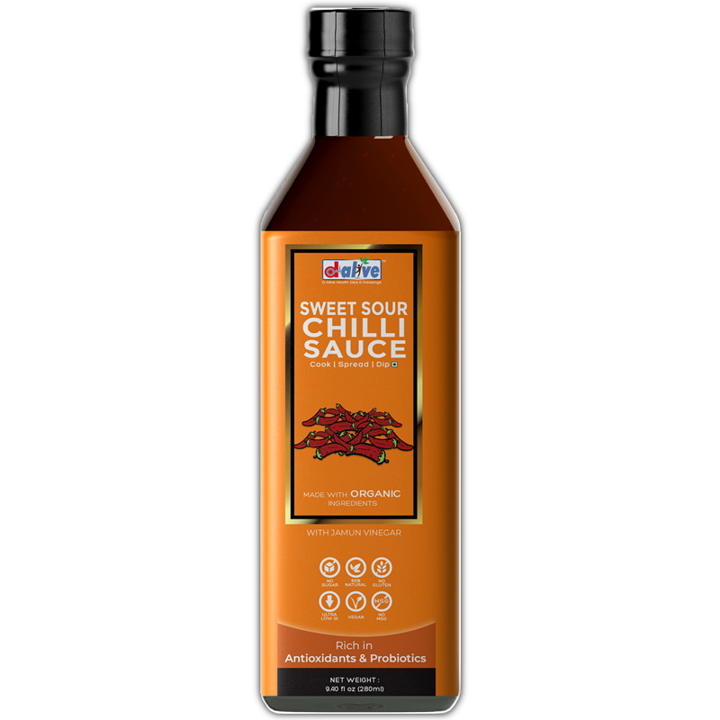 Orgenik: Shop Sweet Sour Chilli Sauce from brand D-Alive