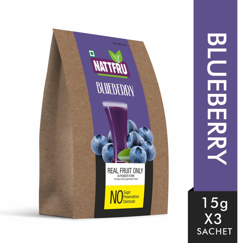 Orgenik: Shop Blueberry Fruit Juice Powder 45g