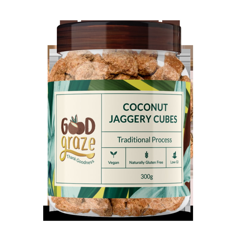 Orgenik: Shop Coconut Jaggery Cubes from brand Good Graze