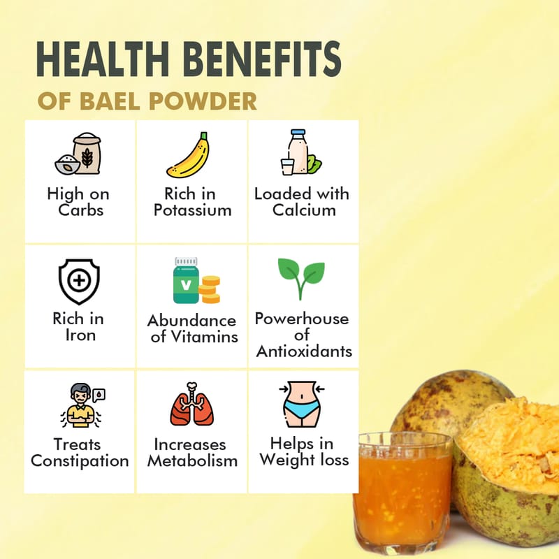 Orgenik: Shop Bael Fruit Juice Powder 60g