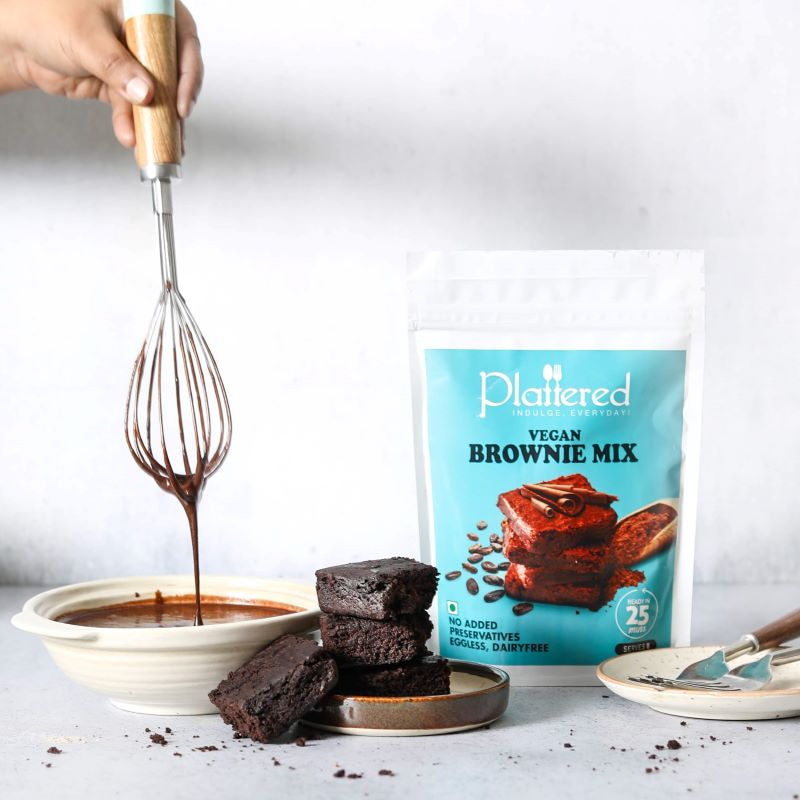 Orgenik: Shop Vegan Brownie Mix from the brand Plattered