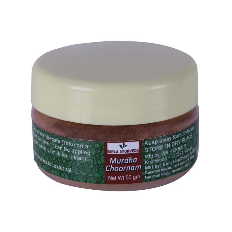 Orgenik: Shop Murdha Choornam 50gm from the brand Birla Ayurveda
