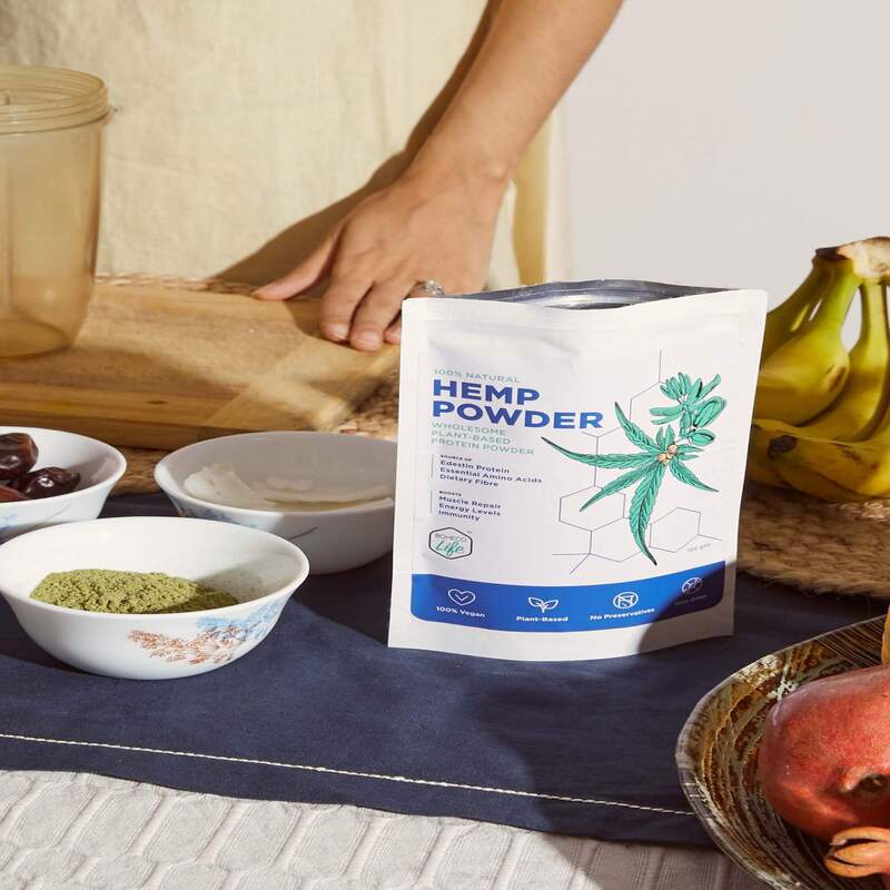 Orgenik: Shop Hemp Seed Powder 100g from the brand Boheco Life