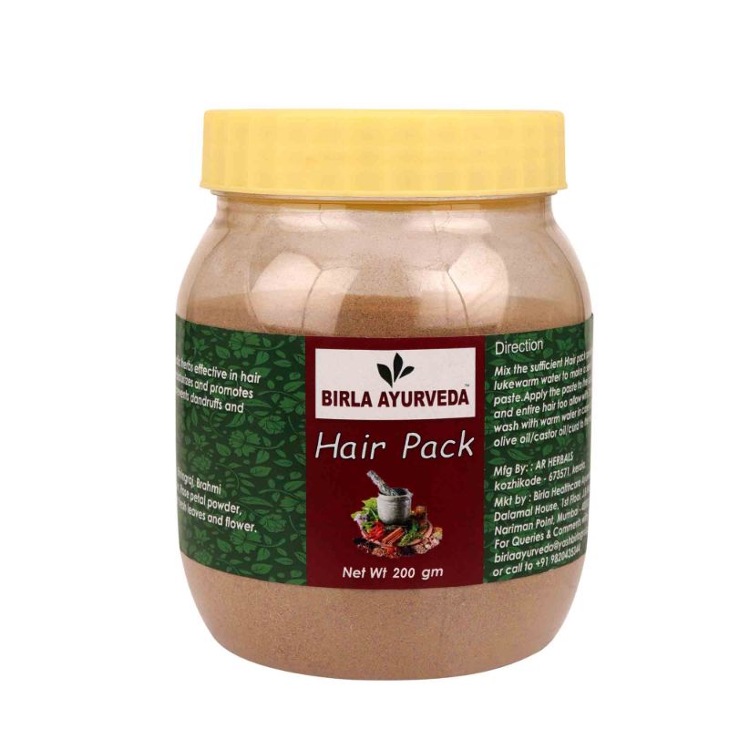 Orgenik: Shop Hair Pack 200gm from the brand Birla Ayurveda
