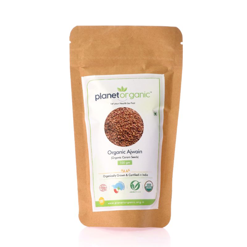 Orgenik: Ajwain/Carom Seeds from brand Planet Organic