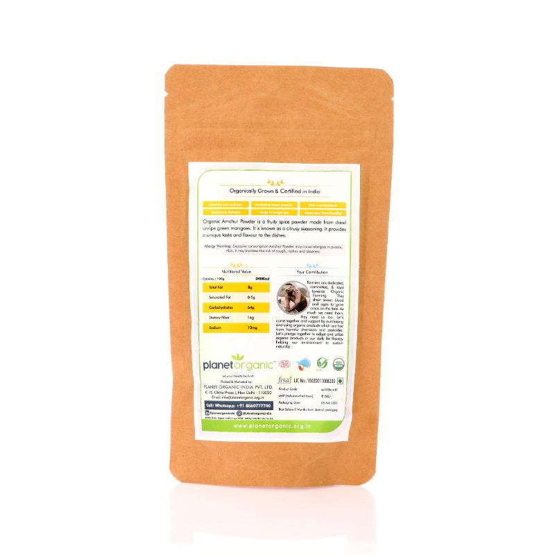 Orgenik: Amchoor Powder from brand Planet Organic