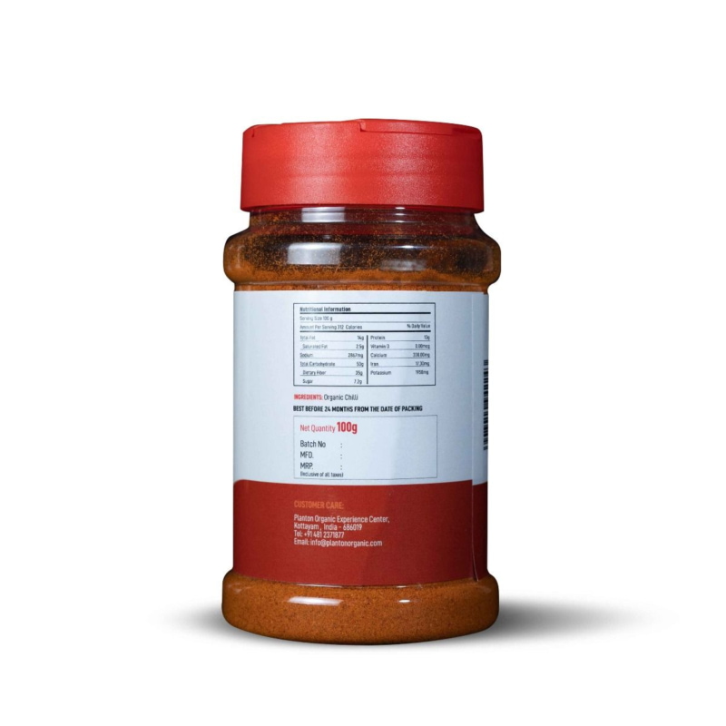 Orgenik: Shop Organic Chilli Powder from brand Plantonorganic