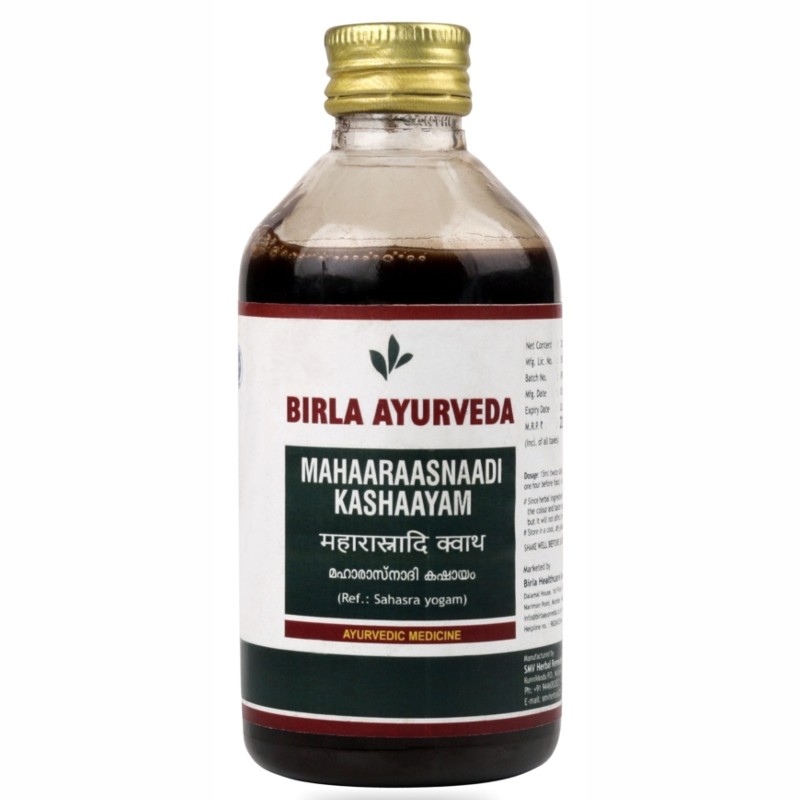 Orgenik: Shop Mahaaraasnaadi Kashaayam from the brand Birla Ayurveda