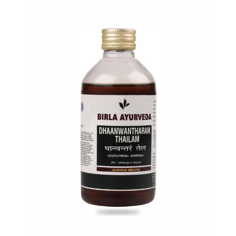 Orgenik: Shop Dhaanwantharam Thailam from the brand Birla Ayurveda