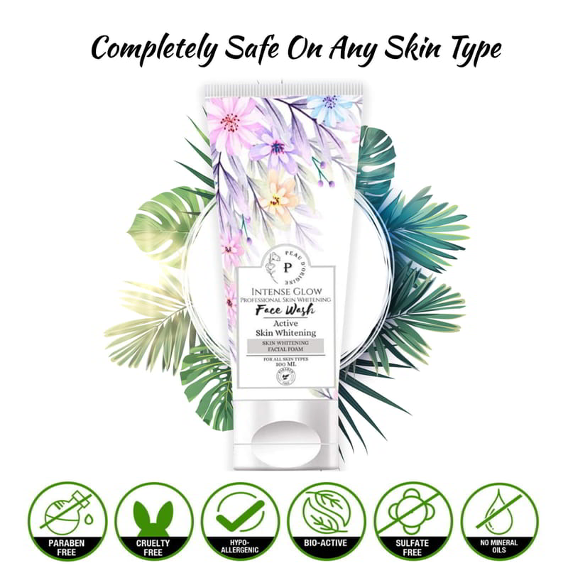 Orgenik: Shop Intense Glow Brightening Face Wash For Oily To Normal Skin from the brand Peau D'origine