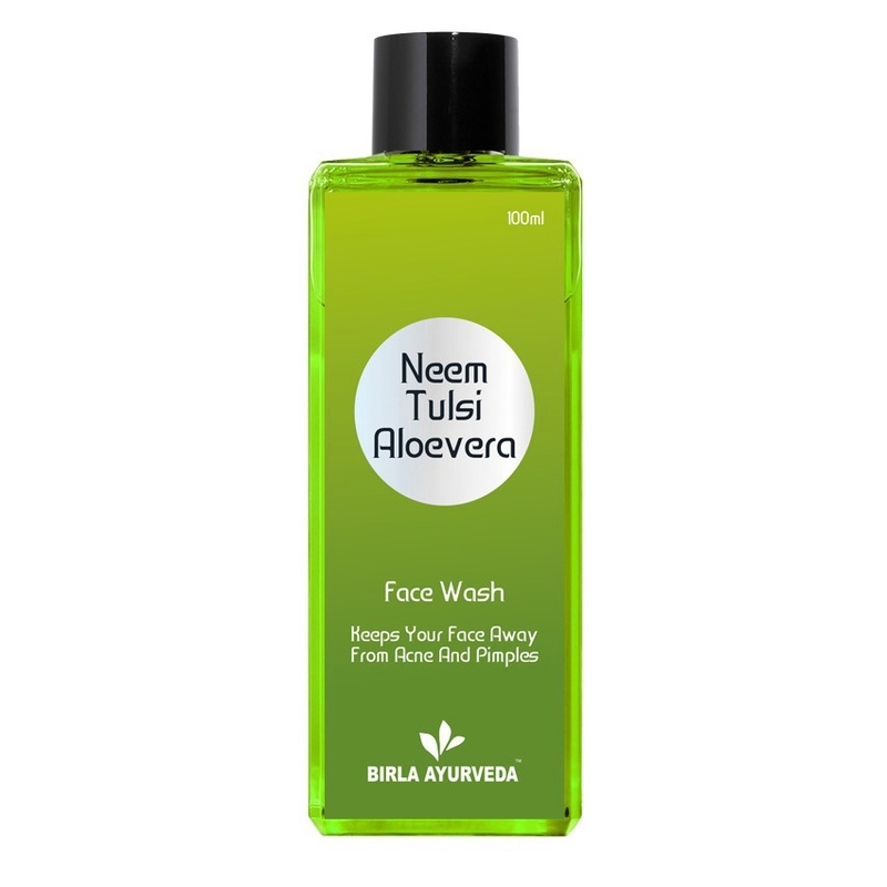 Orgenik: Shop Neem Tulsi Aloe Vera Facewash from the brand Birla Ayurveda