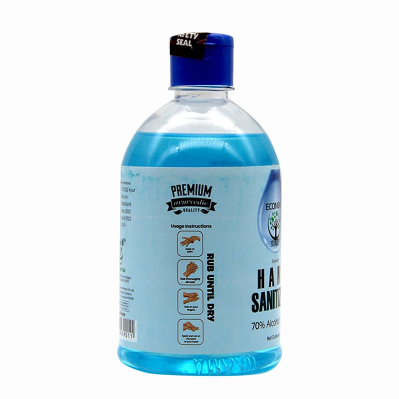 Orgenik: Shop Elovra Liquid Hand Sanitizer 500 Ml - ECONBIO ROOTS from the brand ECONBIO ROOTS