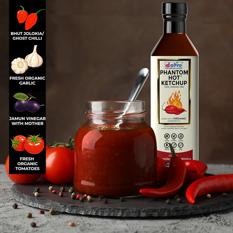 Orgenik: Shop Phantom Hot (Tomato) Ketchup from brand D-Alive