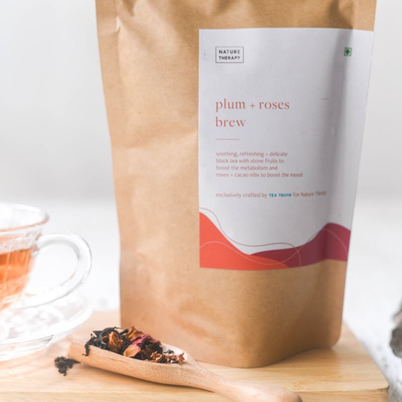 Orgenik: Plum + Roses Brew from brand Nature Therapy