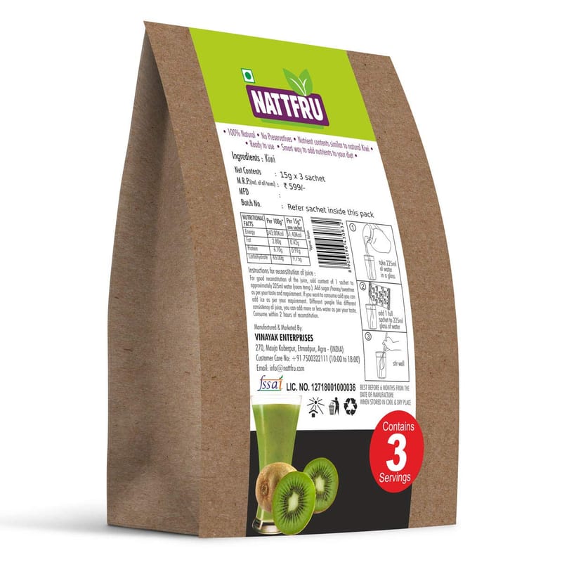 Orgenik: Shop Kiwi Fruit Juice Powder 45g