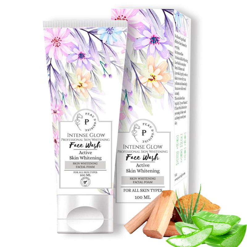 Orgenik: Shop Intense Glow Brightening Face Wash For Oily To Normal Skin from the brand Peau D'origine